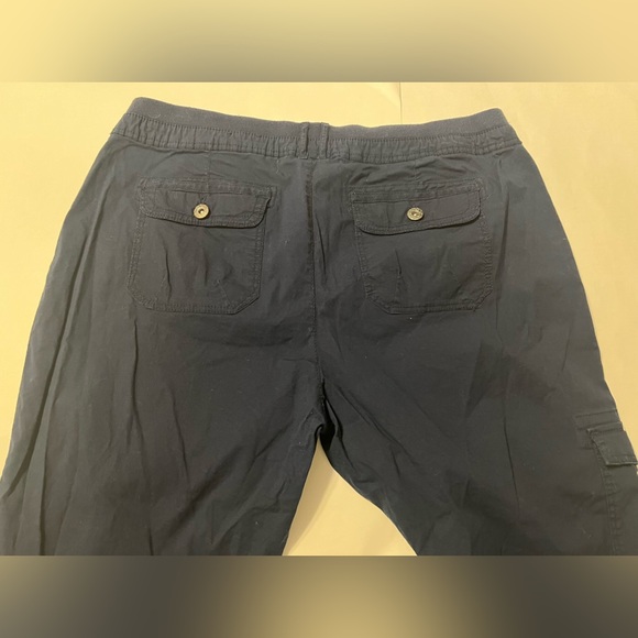 Roz & Ali Women’s Navy Capri Pants Size 14 - Picture 12 of 14